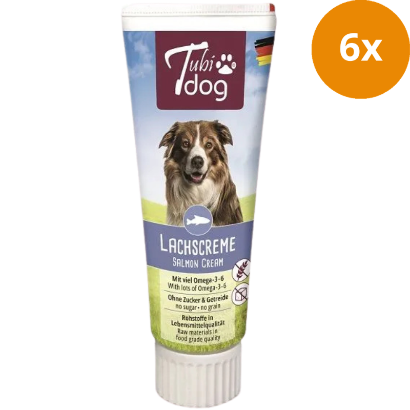 Tubi Dog Delikatess - Lachscreme 75 g