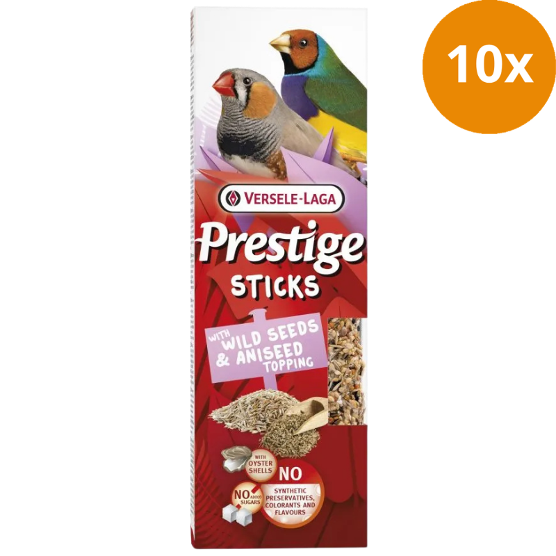 Versele Prestige Sticks Kleine Sperlingsvögel mit Wildsamen & Anistopping 60 g