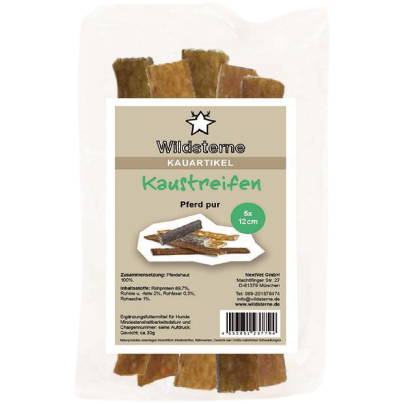 Wildsterne Kaustreifen Pferd pur 30 g