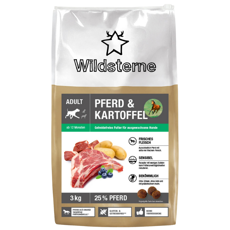Wildsterne Pferd & Kartoffel Adult