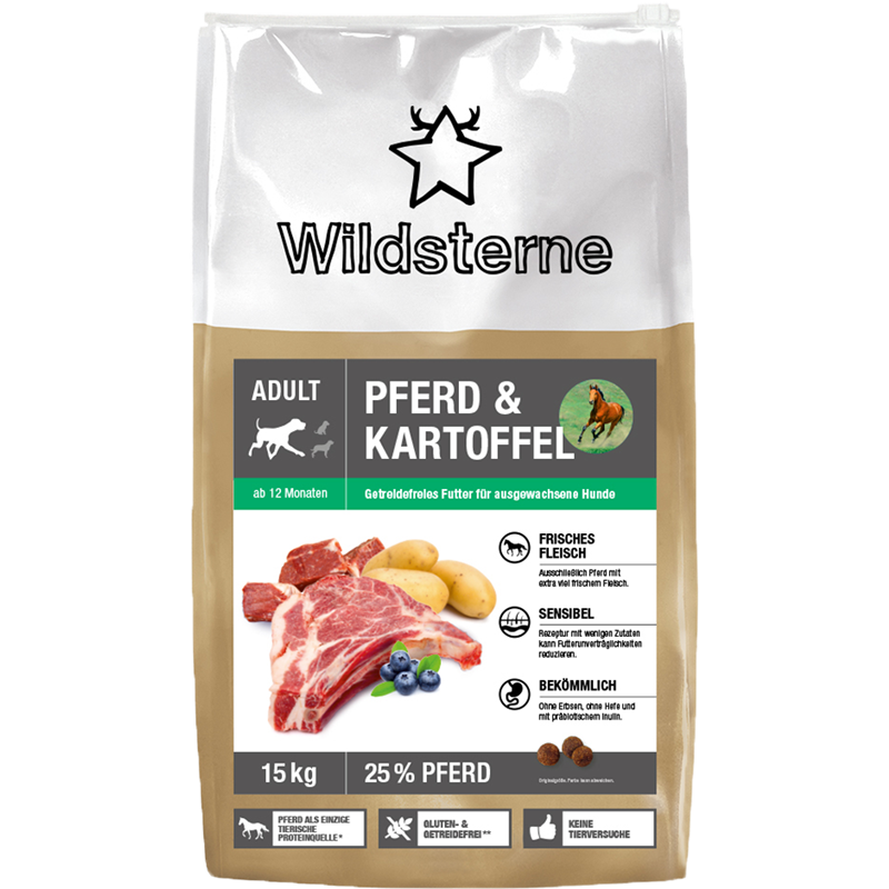 Wildsterne Pferd & Kartoffel Adult