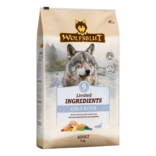 Wolfsblut LI Cold River - Forelle & Süßk. 9 kg