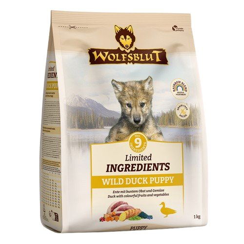 Wolfsblut LI Wild Duck Puppy 9 kg